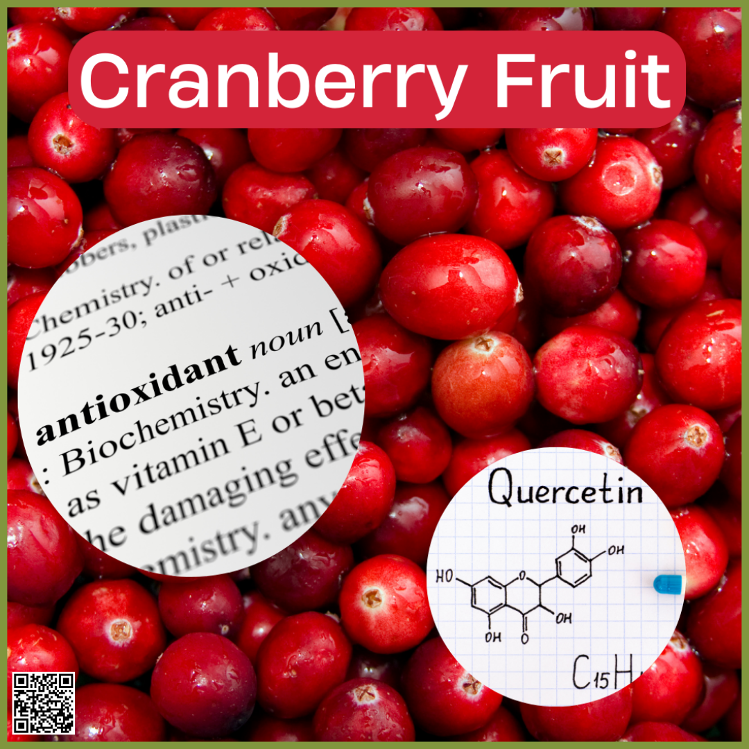 Cranberries are nutrient powerhouses. Cranberries are recognised as an important food and healing agent. The numerous phytochemicals in the fruit benefit human health and prevent many diseases and infections.